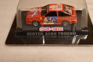 アオシマ　らき☆すた　VERTEX　ＡＥ８６トレノ　1/64 赤　　未使用未開封品