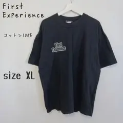 FIRST EXPERIENCE】 半袖Tシャツ バックプリント オーバーサイズ