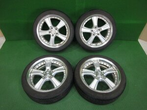 WEDS/MAVERICK マーベリック005S 18インチ 18×7.5J+46 114.3 215/45R18 4本[アテンザ/ステップワゴン/プリウスα/マツダ3/ヴォクシー等]