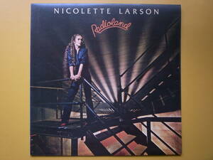 LPレコード　ニコレット・ラーソン/ラジオランド　NICOLETTE LARSON/RADIOLAND