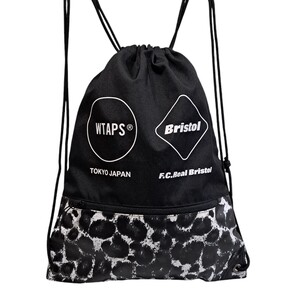 WTAPS x F.C.R.B. REAL BRISTOL LEOPARD GYM SUCK ダブルタップス ブリストル ジムサック レオパード ヒョウ柄