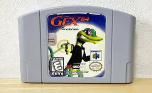 Nintendo64　GEX　北米版　海外版　起動確認済み/ニンテンドー64　ゲックス