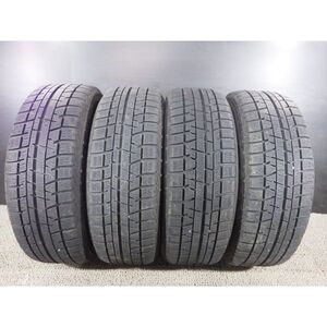 ヨコハマ ice GUARD iG50PLUS 215/60R16 4本SET◎2019年製7~8分山スタッドレス◎中古 1本に若干のブロック傷あり◎手渡し可◎クラウン等に