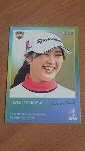 吉澤柚月 2024 EPOCH JLPGA 日本女子プロゴルフ Rookies&Winners Face in Focus FF-11 RC