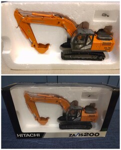 日立 HITACHI ZAXIS200 ザクシス 1/50 パワーショベル HITACHI