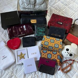 GUCCI 財布 小物 キーケース グッチ 財布 長財布 コーチディオール マイケルコース 大量小物