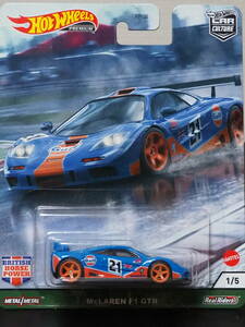 HOT WHeeLs McLAREN F1 GTR GULF マクラーレン スーパーカー ミニカー ガルフ カラーGT JGTC LE MANS ルマン２４時間耐久 ホットウィール