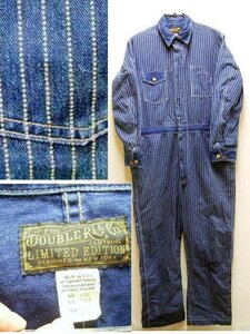 ●即決[L]RRL IRON HORSE COVERALL LIMITED EDITION ウォバッシュ ストライプ WABASH STRIPE ツナギ ジャンプスーツ オールインワン■R205