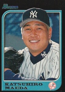 前田勝宏 ルーキーカード 1997 BOWMAN RC ROOKIE NEW YORK YANKEES