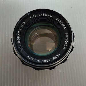 ●[現状品] ミノルタ Minolta MC ROKKOR PF 55mm F1.7 2737869