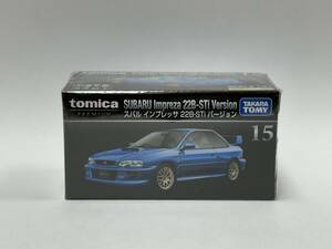 トミカプレミアム スバル インプレッサ 22B-STi バージョン 新品未開封品 SUBARU Impreza 22B-STi VERSION 未使用