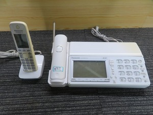 K☆Panasonic　パーソナルファックス　固定電話機　KX－PD603－W　現状品