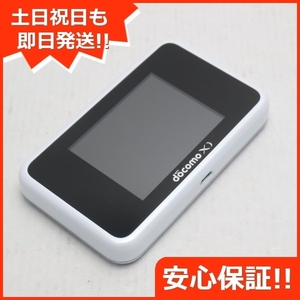 新品同様 HW-02G Wi-Fi STATION(クロッシィ) ホワイト 中古本体 即日発送 data DoCoMo 本体 あすつく 土日祝発送OK