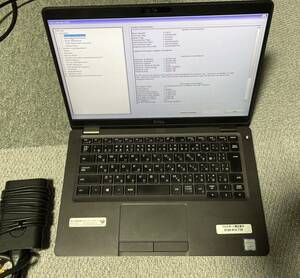 DELL Latitude5300 Core i7-8665U 1.9GHz/メモリ32GB/SSD256GB/OSなし/BIOS起動確認のみ