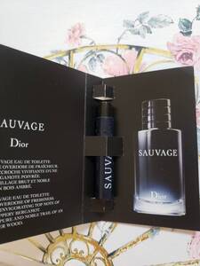 新品★Dior　SAUVAGE ソヴァージュ＜オードゥ トワレ＞ フレグランス 1ml♪香水★サンプル