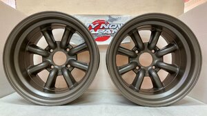 【在庫あり即納】RS Watanabe R TYPE 14×9.5J-25 4H-114.3 新マグカラー 14インチ ワタナベ アルミホイール 2本