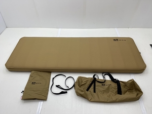 下松)WAQ ワック エアーマット RELAXING CAMP MAT リラクシングキャンプマット 10cm シングルサイズ タン ◆★J241117R05B MM17A