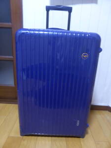 希少☆RIMOWA☆リモワ　Lufthansa　ルフトハンザ　2輪　キャリー　旅行☆