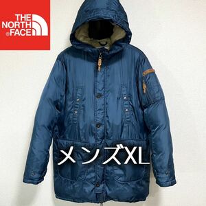 美品人気ノースフェイス ダウンコート メンズXL プレミアムグースダウン THE NORTH FACE 海外限定 ホワイトレーベル ヌプシ バルトロライト