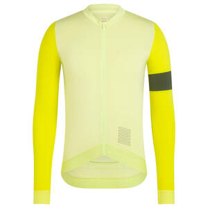 新品 Rapha Men’s Pro Team Long Sleeve Training Jersey Sサイズ ライム ラファ プロチーム ロングスリーブ トレーニングジャージ 長袖