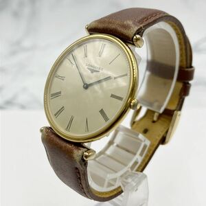 □【売り切り】LONGINESロンジン La Grand Classique グランドクラシック L4 635 2クォーツ メンズ腕時計 アイボリー文字盤 ゴールドカラー