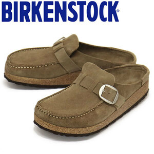 BIRKENSTOCK (ビルケンシュトック) 1019462 BUCKLEY バックリー スエードレザーサンダル GRAY TAUPE レギュラー幅 BI236 39-約25.0cm