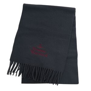 マフラー ヴィヴィアンウエストウッド 約30×180ｃｍ 24-81030007-W00Q7-P408/DARK GREY/9562/送料無料メール便