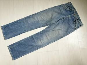 USA製 80’S VINTAGE ビンテージ LEE リー デニム DENIM 200-0141 パンツ TALON 42 インディゴ 34 × 34 青 ブルー アメリカ △1114