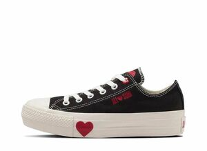 Converse WMNS All Star PLTS Manyhearts OX "Black" 25cm 31312762