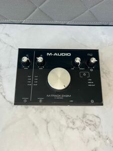 M-AUDIO M-Track 2X2Mオーディオインターフェイス 通電確認、動作未確認