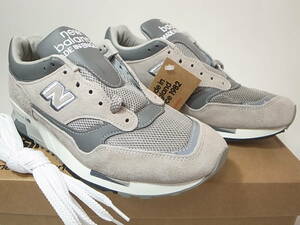 【送料無料 即決】NEW BALANCE UK製 M1500PGL 25.5cm US7.5新品 CLASSIC PACK グレーGRAY灰色 スウェードMADE IN ENGLAND英国製 イギリス製