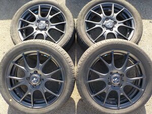 4H■WEDS LEONIS レオニス NAVIA 02 165/55R15 4.5J+45 ４本■