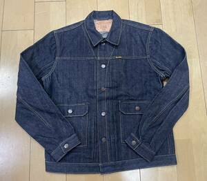 BIG JOHN XX6001 80th XXXX EXTRA RARE DENIM JACKET ビックジョン レア デニムジャケット 日本製 M サンプル 未使用 フラップ付き