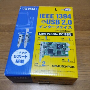 I-O DATA 1394US2-PCIL IEEE1394&USB 2.0コンボ ボード