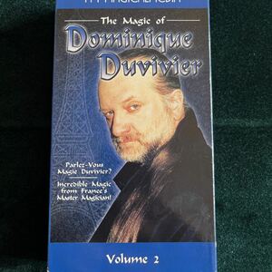 【マジックビデオ】TheMasic of Dominique Dovivier Vol.2 VHS