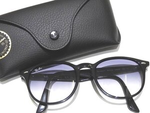 美品 Ray-Ban レイバン メンズ サングラス RB4259-F 601/19 ☆ ブラック フルリム セルフレーム ▼6K