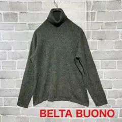 BELTA BUONタートルネック　レディースL カシミヤ100%　ベルタボーノ