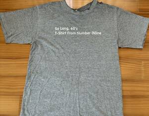ナンバーナイン NUMBER(N)INE Tシャツ サイズ２ ダメージ加工 青タグ