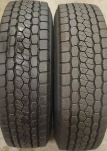 バリ山 9分山 245/80R17.5 2本 M800 BS ブリヂストン