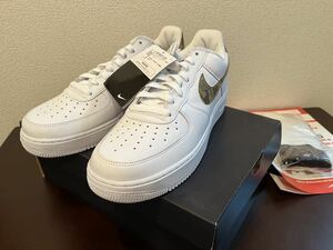 NIKE AIR FORCE 1 LOW RETRO PRM QS AO1635-100 ナイキ エアフォース スネーク 蛇 新品未使用 黒タグ US10 28cm jordan 1