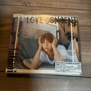 CD hitomi LOVE CONCENT 初回限定　CD+DVD