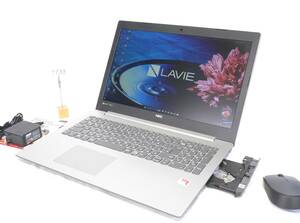 美品 日本電気 LAVIE Direct GN25F1/UC SSD256GB/MEM8GB/15.6フルHD(1920x1080)/AMD A6-9220Max2.90GHz/Win11Pro/Office2021Peo/Sマルチ