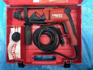 HILTI ヒルティ TE 2-S 本体/ケース ハンマードリル 通常ドリル はつり 正転 逆転 中古品 匿名配送