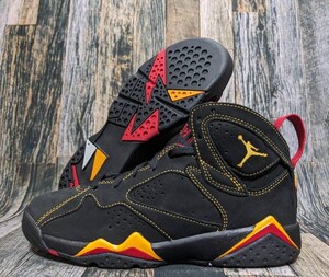 残少 24.0cm AIR JORDAN 7 RETRO GS BG 定価17600円 検 DQ6040-081 復刻版 エア ジョーダン AJ7 ブ ラック/シトラス/バーシティレッド/黒