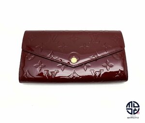 LOUIS VUITTON ルイヴィトン ヴェルニ グリヨット ポルトフォイユサラ M90225 長財布 サイフ