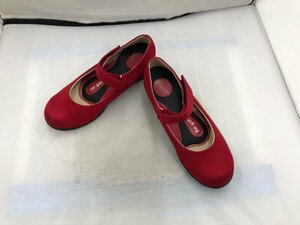 【Re：getA】リゲッタ　レディス　ワンベルト　ウォーキングパンプス　ローズレッド　合成繊維　S（約22～22.5cm）　SY02-EAV