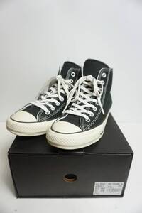 正規 CONVERSE ALL STAR 100 COLORS HI コンバース オールスター 100 カラーズ ハイカット スニーカー 1CK561 黒 25cm 本物 913O