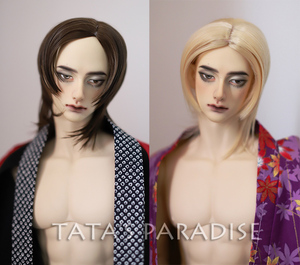 即決!ドール用耐熱ウィッグ1/3 球体関節人形用ウィッグSD DDウィッグBJD おもちゃドールスーパードルフィー21tpj054