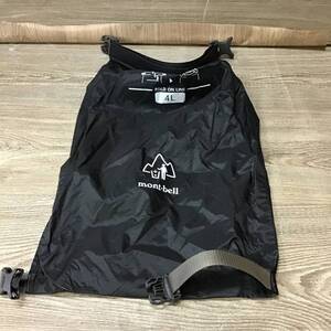 モンベル O.D.ガベッジバッグ 4L ブラック 1150110 mont-bell アウトドア キャンプ 登山 防水 1tmc02060611