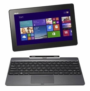 【中古】ASUS T100TAシリーズ NB / gray (WIN8.1 32bit / 10.1inch HD touch / Z3740 /